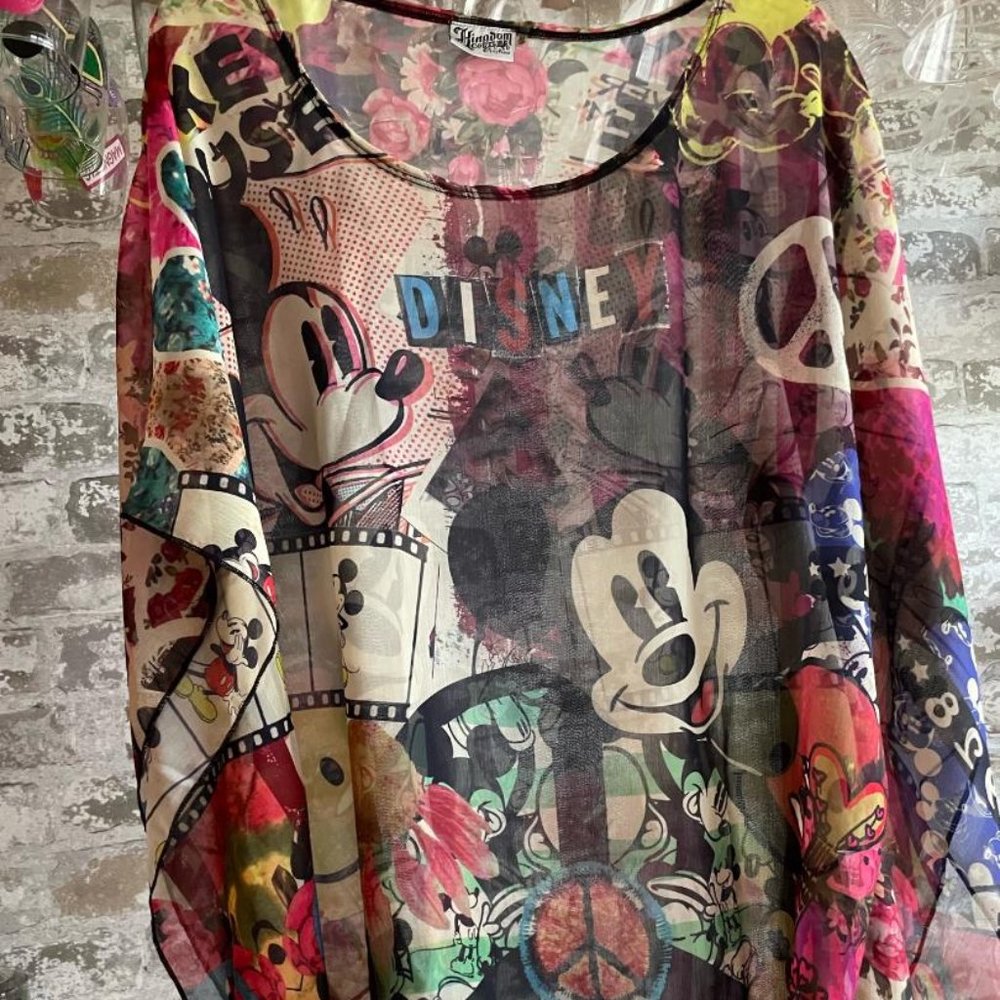 Disney Mickey sheer Top - XL